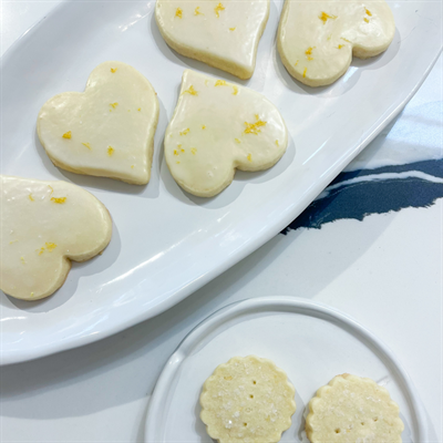 Caswell Kitchen: Iced Lemon Love Cookies & Sugar Sprinkle Burst Cookies (6 ct.)